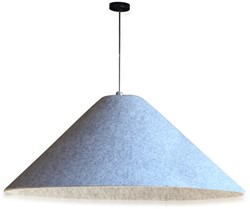 Feltouch Akoestische Led hanglamp Conic