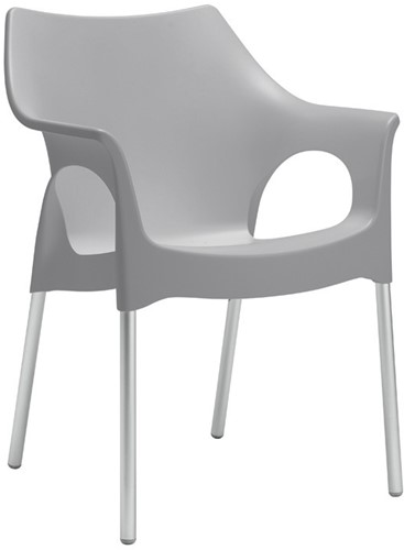 Designstoel 661DS - Licht grijs