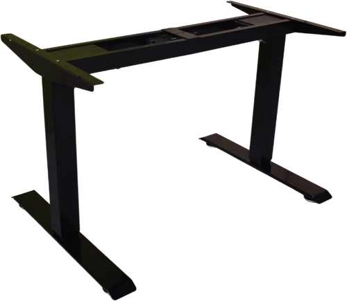 Elektrisch verstelbaar zit/sta bureau zwart (RAL9005)