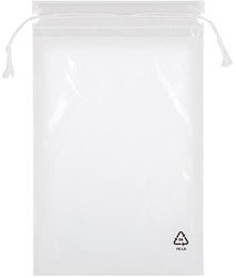 Verpakkingszak grip 60x80mm inclusief 3 schrijfvlakken, doos 1000 stuks