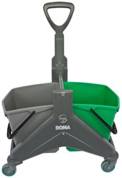 Mopcar 2 - 2 x 15 liter- grijs/groen