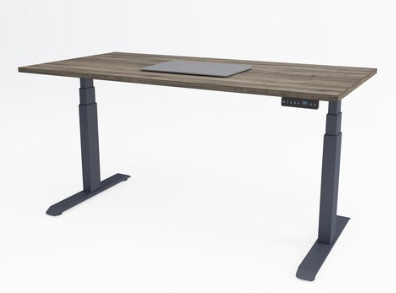 Elektrisch verstelbaar zit/sta bureau antraciet (RAL7016)