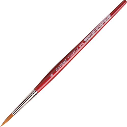 Da Vinci COSMOTOP-SPIN Rond Synthetisch Aquarel Penseel nr 6 Serie 5580