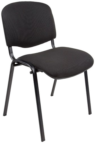 Kantinestoel Meerkantoor D'oriso - Zwart - Frame- Zwart