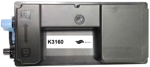 Tonercartridge Meerkantoor alternatief tbv Kyocera TK-3160 Zwart