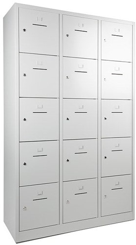 Lockerkast 15 Vaks Metaal