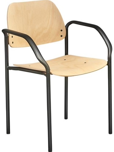 Bezoekersstoel 676BZ - Met armleuningen