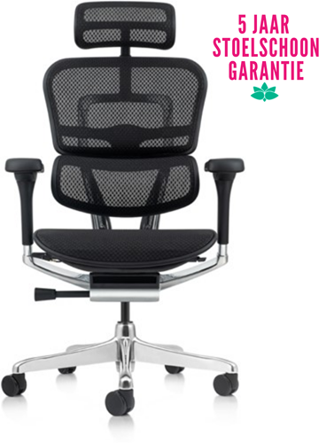 Bureaustoel Meerkantoor Comfort Elite 2 Mesh + hoofdsteun