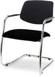 Vergaderstoel Meerkantoor MK550 Zwart