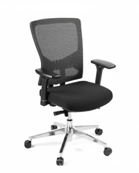 Bureaustoel Blossom 3D Netweave rugleuning + lendensteun