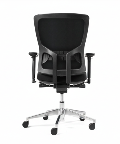 Bureaustoel Blossom gestoffeerde rugleuning + lendensteun-3