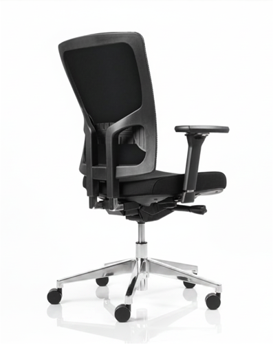 Bureaustoel Blossom gestoffeerde rugleuning + lendensteun-2
