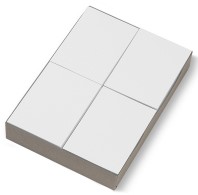 Receptpapier Fastprint A6 80gr wit 2000vel