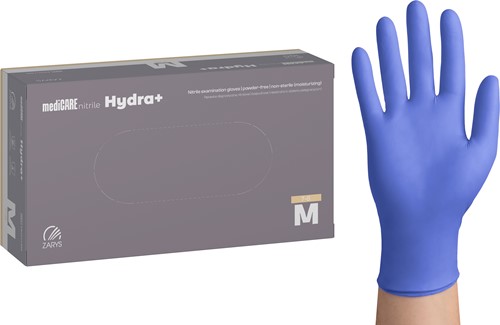 Nitrilhandschoen Meerkantoor M hydraterend doos/100 stuks