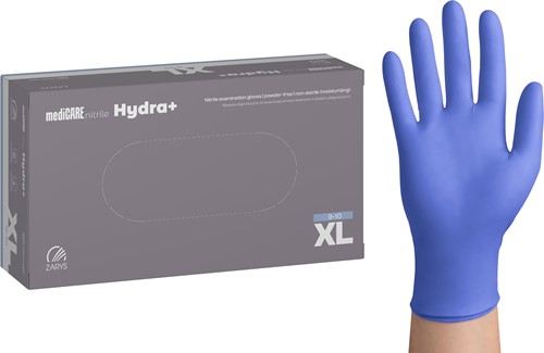 Nitrilhandschoen Meerkantoor XL hydraterend doos/100 stuks