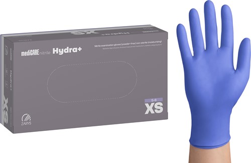 Nitrilhandschoen Meerkantoor XS hydraterend doos/100 stuks