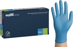 Nitrilhandschoen Meerkantoor L blauw doos/100 stuks