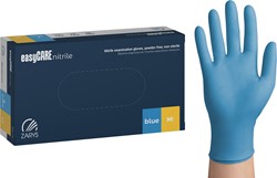 Nitrilhandschoen Meerkantoor M blauw doos/200 stuks