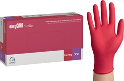 Nitrilhandschoen Meerkantoor XS framboos doos/100 stuks