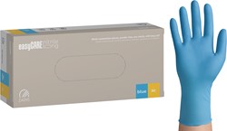 Nitrilhandschoen Meerkantoor M blauw extra lang doos/100 stuks