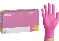 Nitrilhandschoen Meerkantoor M roze doos/100 stuks