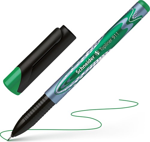 Fineliner Schneider Topliner 911 0.4mm groen