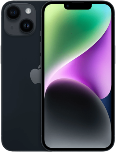 Apple iPhone 14, - Middernacht - 128GB