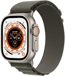 Apple Watch Ultra 49 mm Green Medium/Alpine Loop