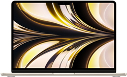 APPLE MacBook Air 13.6 - Sterrenlicht M2 8-Core GPU 8GB 256GB