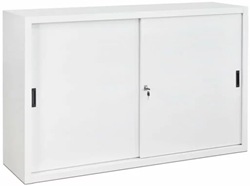 Lage schuifdeurkast Meerkantoor 100x160x45cm (optioneel topblad)