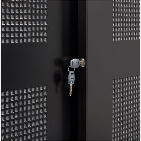 Akoestische schuifdeurkast 83x200cm Slide & Go Wit-3