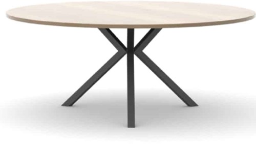 Vergadertafel Industrieel Rond