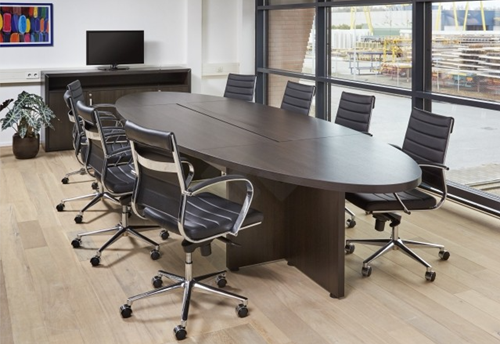 Vergadertafel Manager Halifax afmeting 420x138x75cm