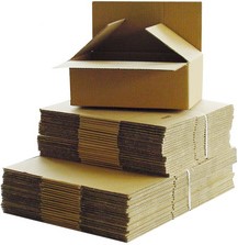 Verzenddoos bruin karton 295x215x242mm