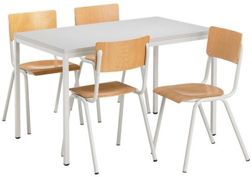 Stoel 672WS - Frame- Licht Grijs