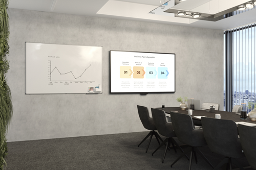 Whiteboard Legamaster Unite Plus (diverse maten leverbaar)-2